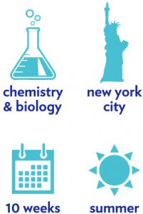 chemical biology summer program icons