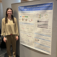 ChBSP summer student Judey DaRos presents her poster