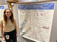 2024 ChBSP summer student Chloe Fields presents her poster