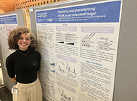 2024 ChBSP summer student Cristina Marrero Robles presents her poster