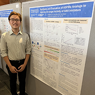 ChBSP summer student Dat Nguyen presents his poster