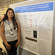 ChBSP summer student Mihika Shah presents her poster