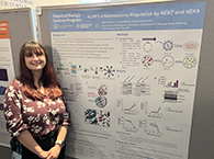 2025 ChBSP summer student Katrina Diaz presents her poster