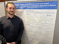 2025 ChBSP summer student Isaac Puckett presents his poster