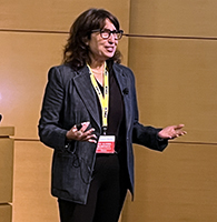 Prof. Alanna Schepartz gives a faculty keynote seminar at the 2025 Tri-Institutional Chemical Biology Symposium