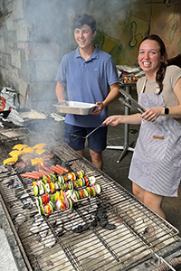 TPCB student Skylar Harrelson at the 2026 barbecue